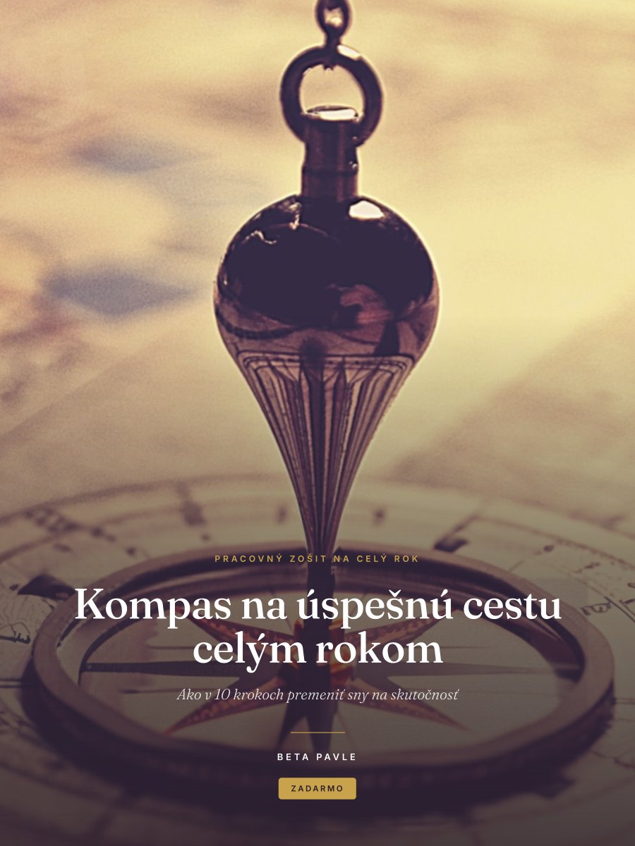 Kompas na úspešnú cestu celým rokom